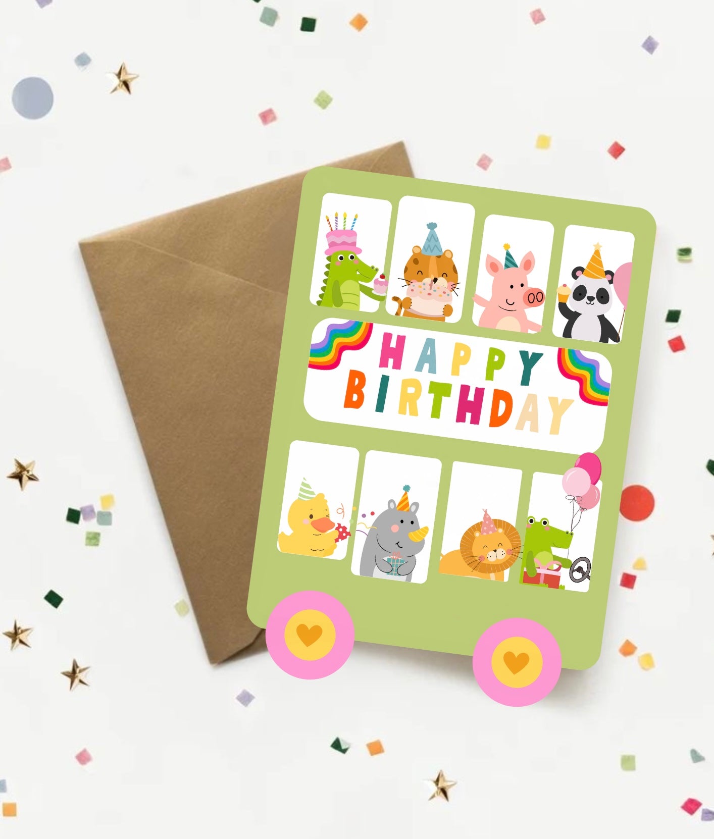 Party Bus Card