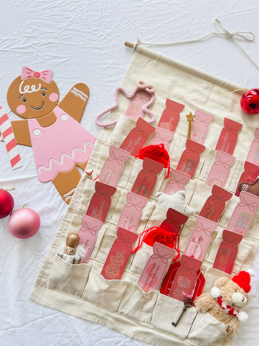 Christmas Cracker Advent Calendar Cards