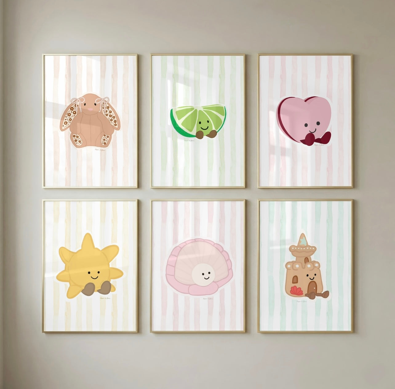 Plushie Pals Print
