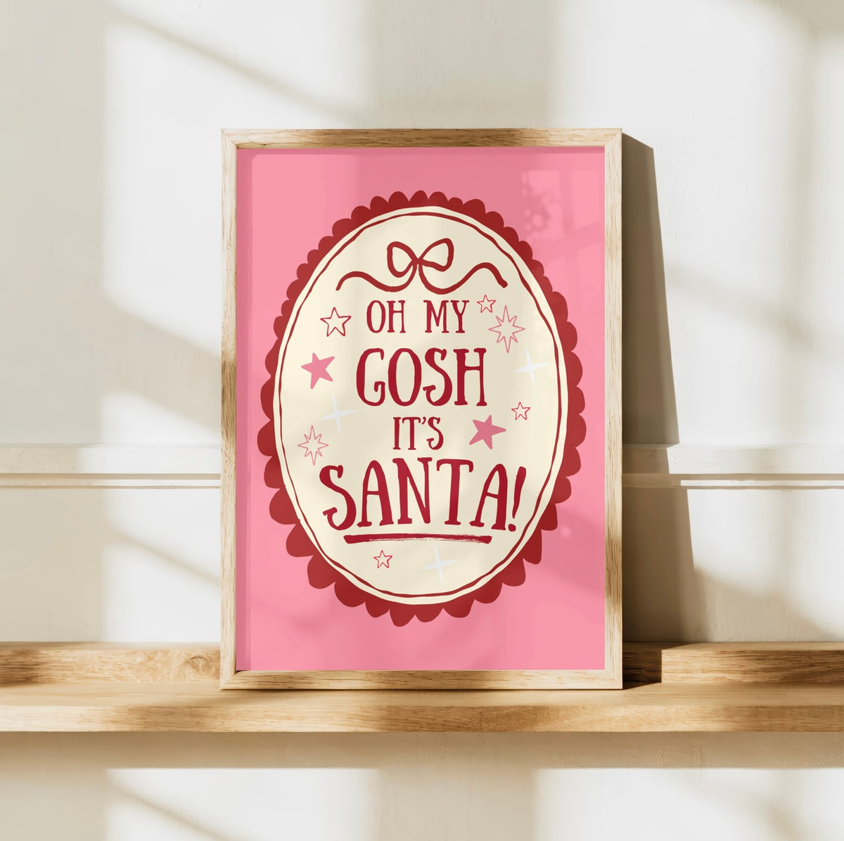 It’s Santa Print