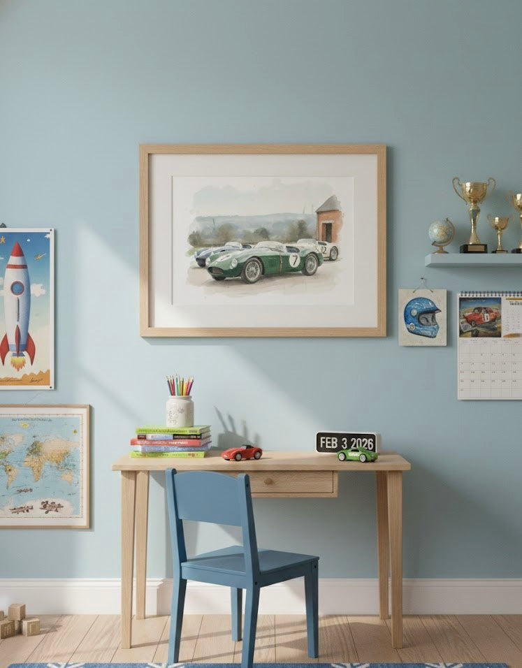 Vintage Grand Prix Print