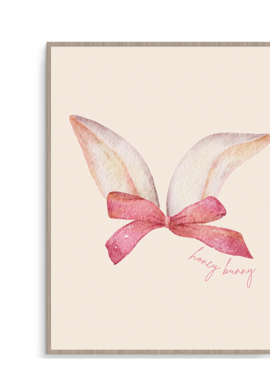 Honey Bunny Print
