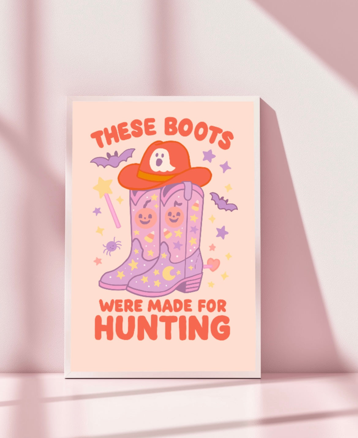 Haunted Boots Print