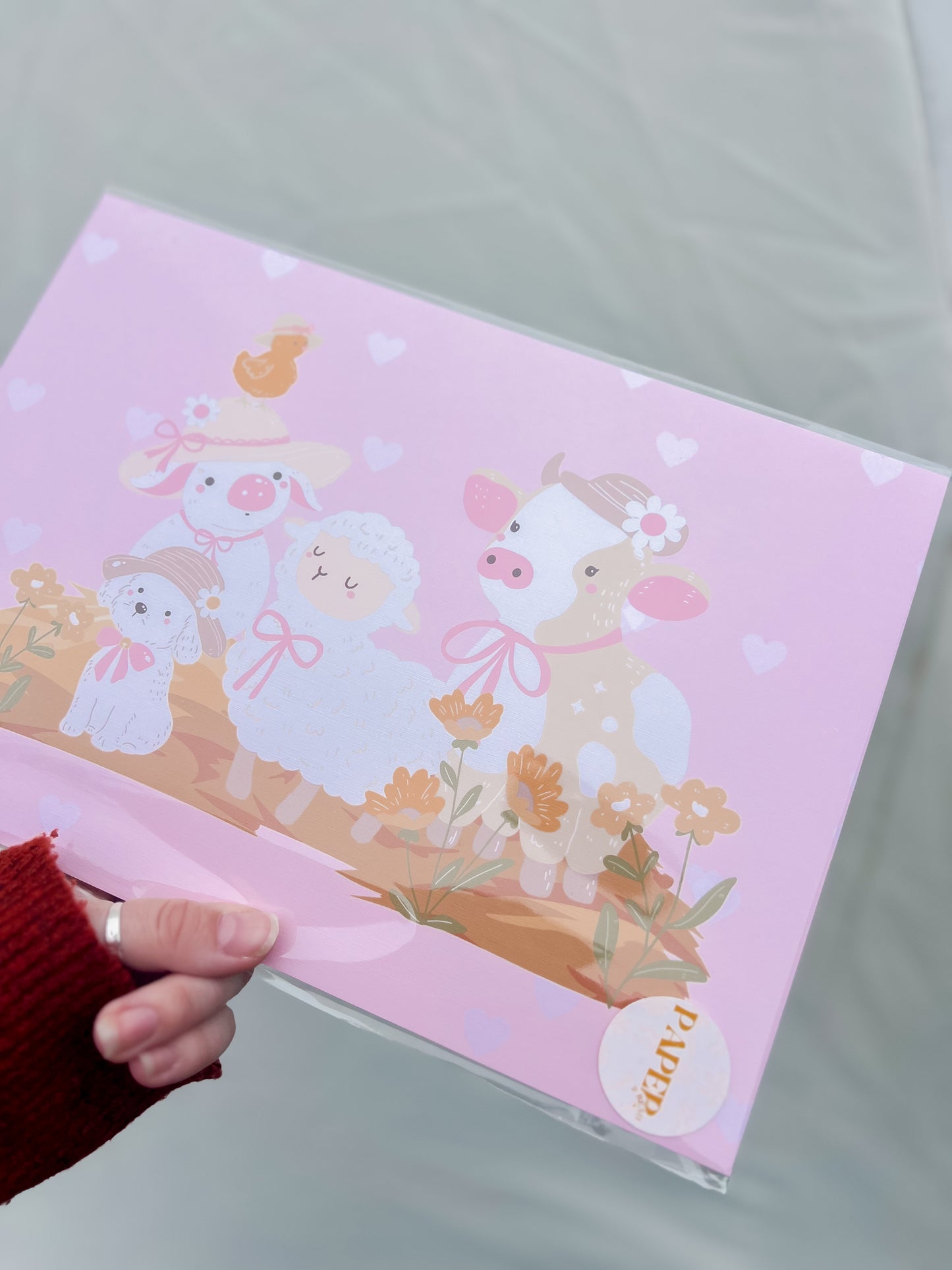 Farmyard Friends Print