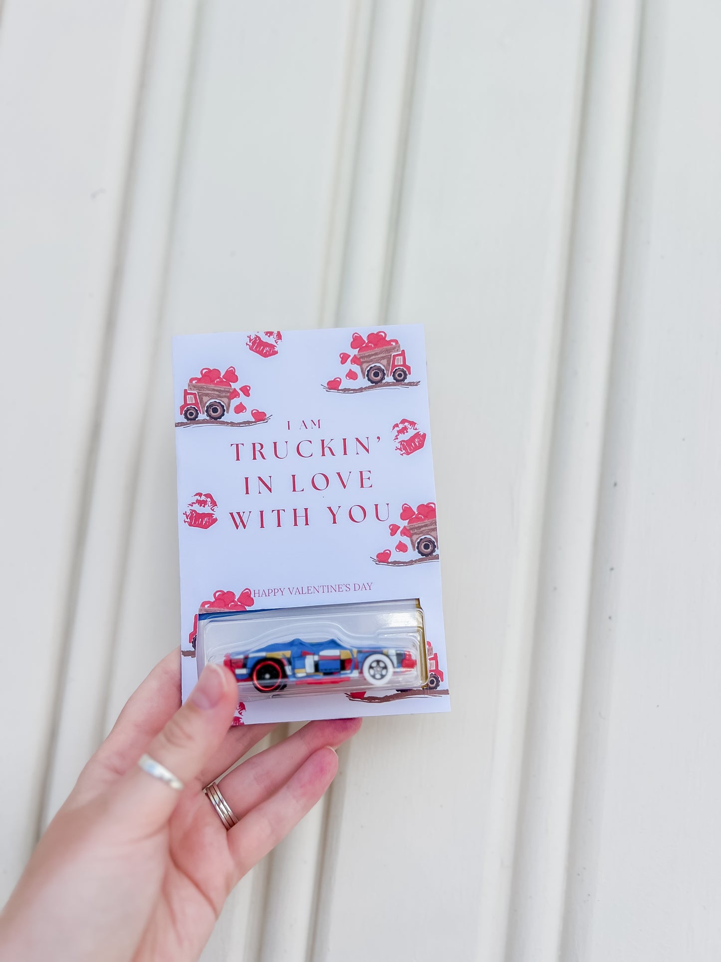 Hot Wheels Valentine’s Slips