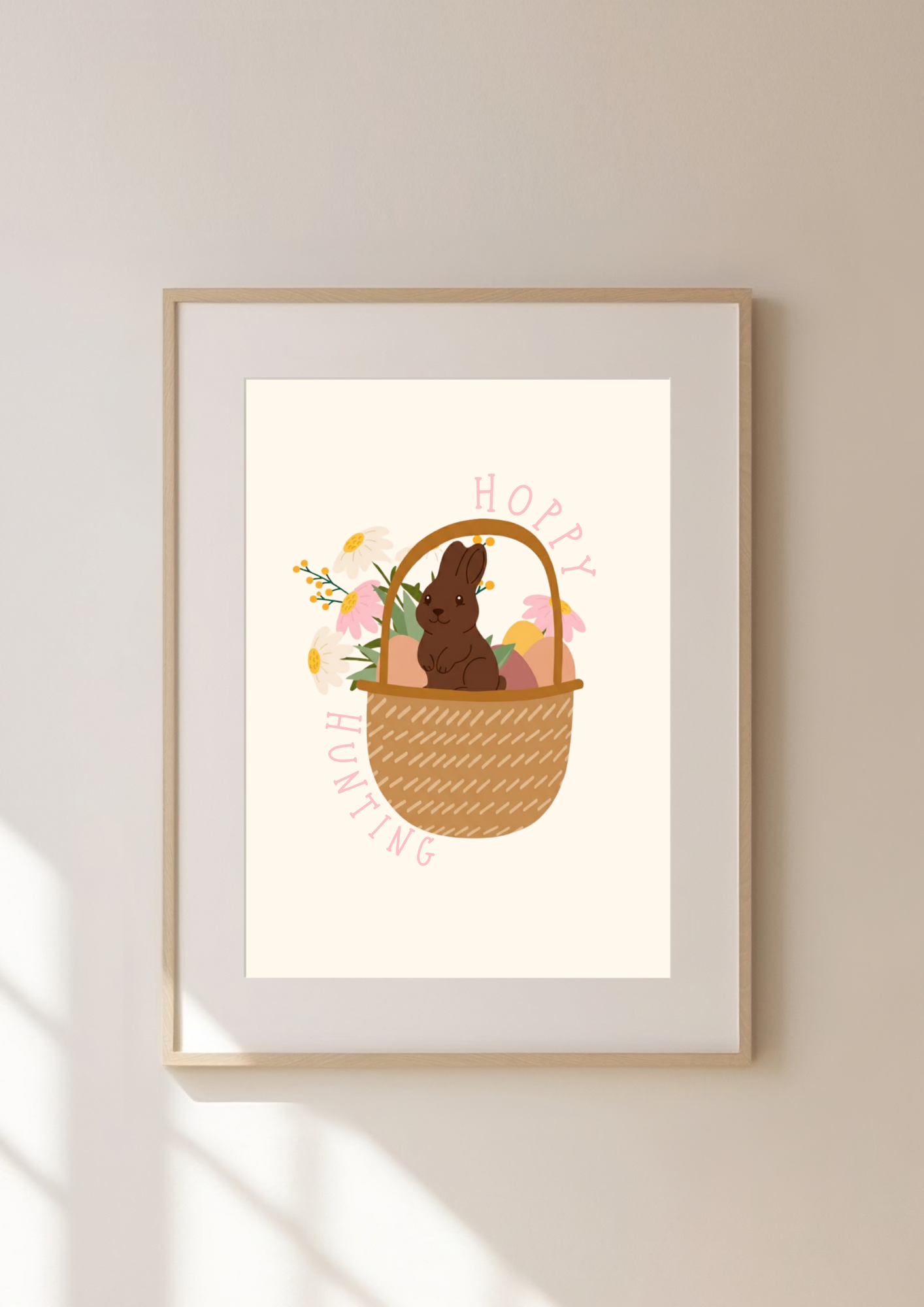 Hoppy Hunting Print