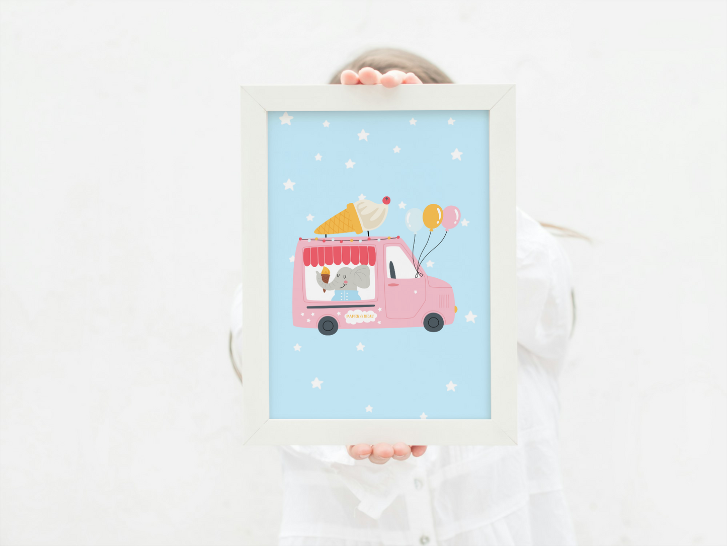 Ice Cream Truck Print