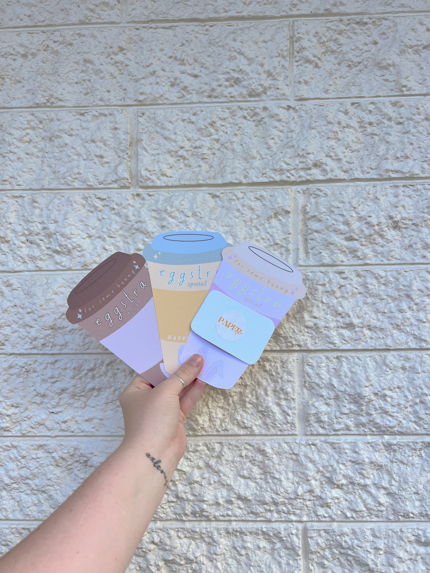 Easter Cup Gift Card Holder