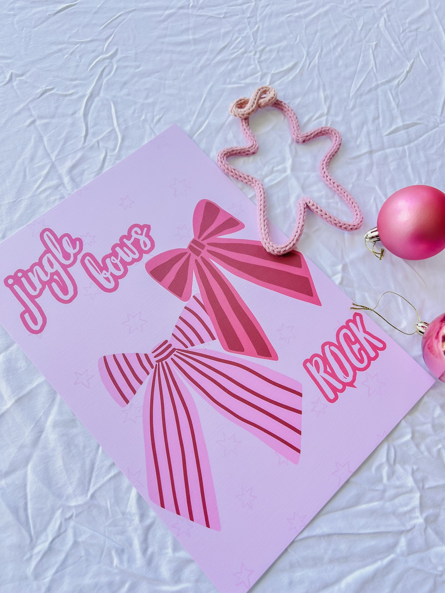 Jingle Bows Print