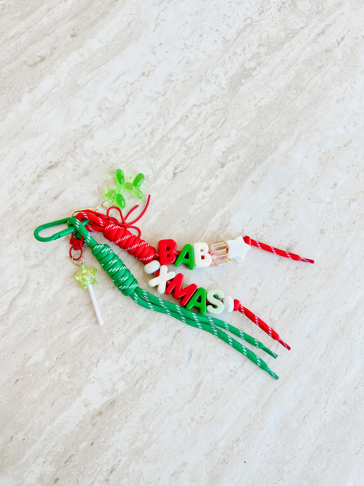Xmas Babe Rope Charm